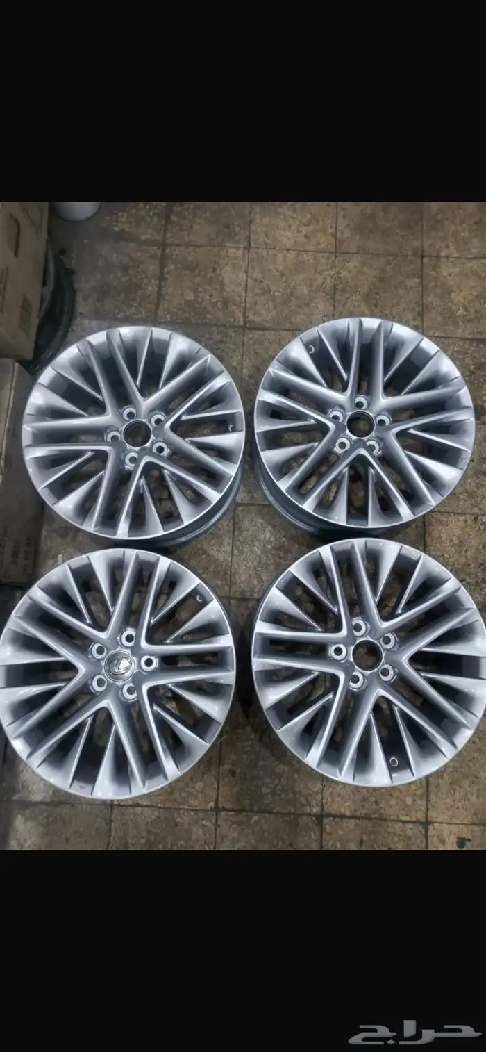 جنوط لكزس ES350 مقاس 18 موديل 2018 اصليه 1
