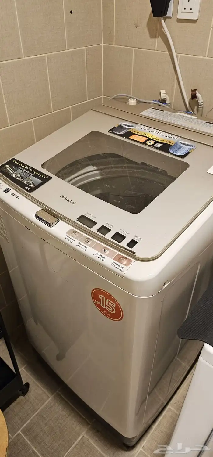 للبيع غسالة اوتوماتيك 15كيلو 0
