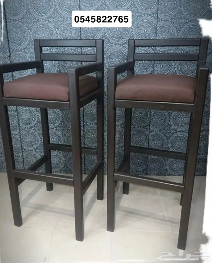 كراسي بار خشب 8