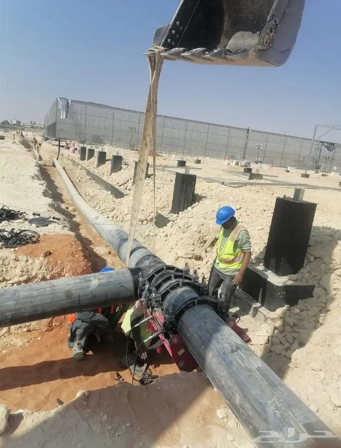 تمديدات مواسير بولي ايثلين HDPE 1