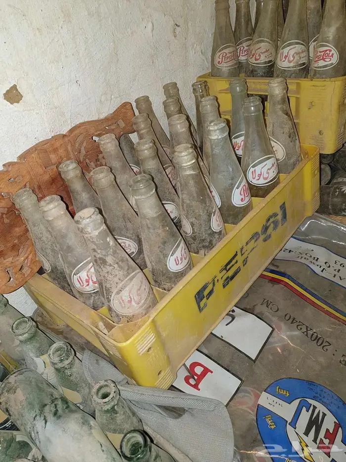 قوارير بيبس كولا قديمة جدآ 3