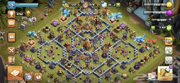 حساب كلاش كلانس قوي ونادر 1