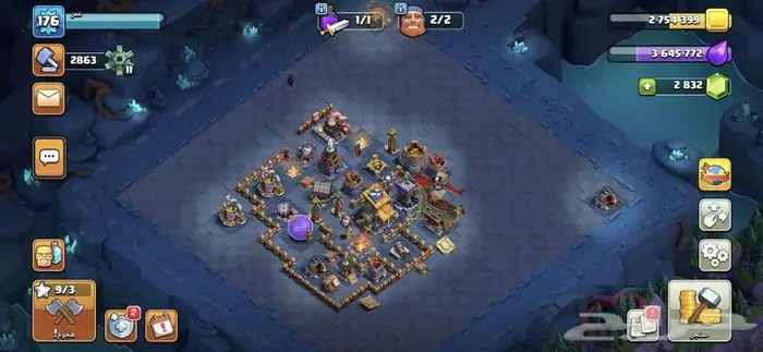 حساب كلاش كلانس قوي ونادر 13