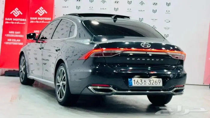 هيونداي ازيرا 2020 كاملة بطاقة جمركية 7