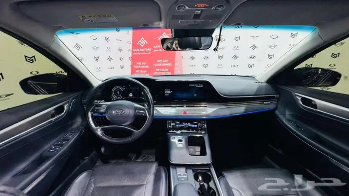 هيونداي ازيرا 2020 كاملة بطاقة جمركية 17