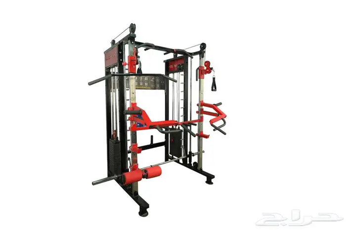 ملتي جيم جهاز منزلي متكامل Home Multi Gym Smith Cross Cable 1