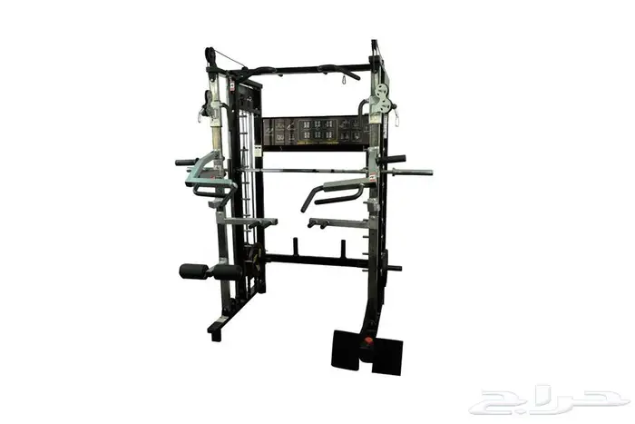 ملتي جيم جهاز منزلي متكامل Home Multi Gym Smith Cross Cable 0