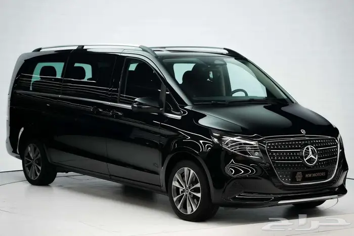 مرسيدس V 300 أفانتجارد موديل 2025 أصفار خليجي أسود أسود 0