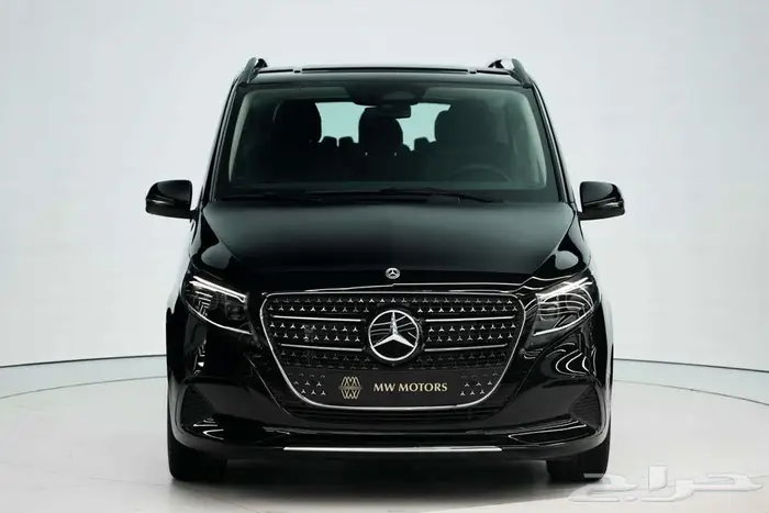 مرسيدس V 300 أفانتجارد موديل 2025 أصفار خليجي أسود أسود 1