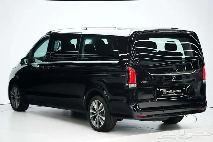 مرسيدس V 300 أفانتجارد موديل 2025 أصفار خليجي أسود أسود 3