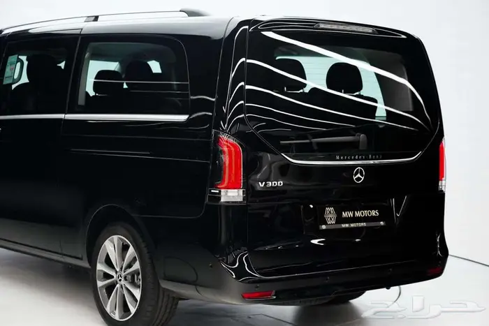 مرسيدس V 300 أفانتجارد موديل 2025 أصفار خليجي أسود أسود 5