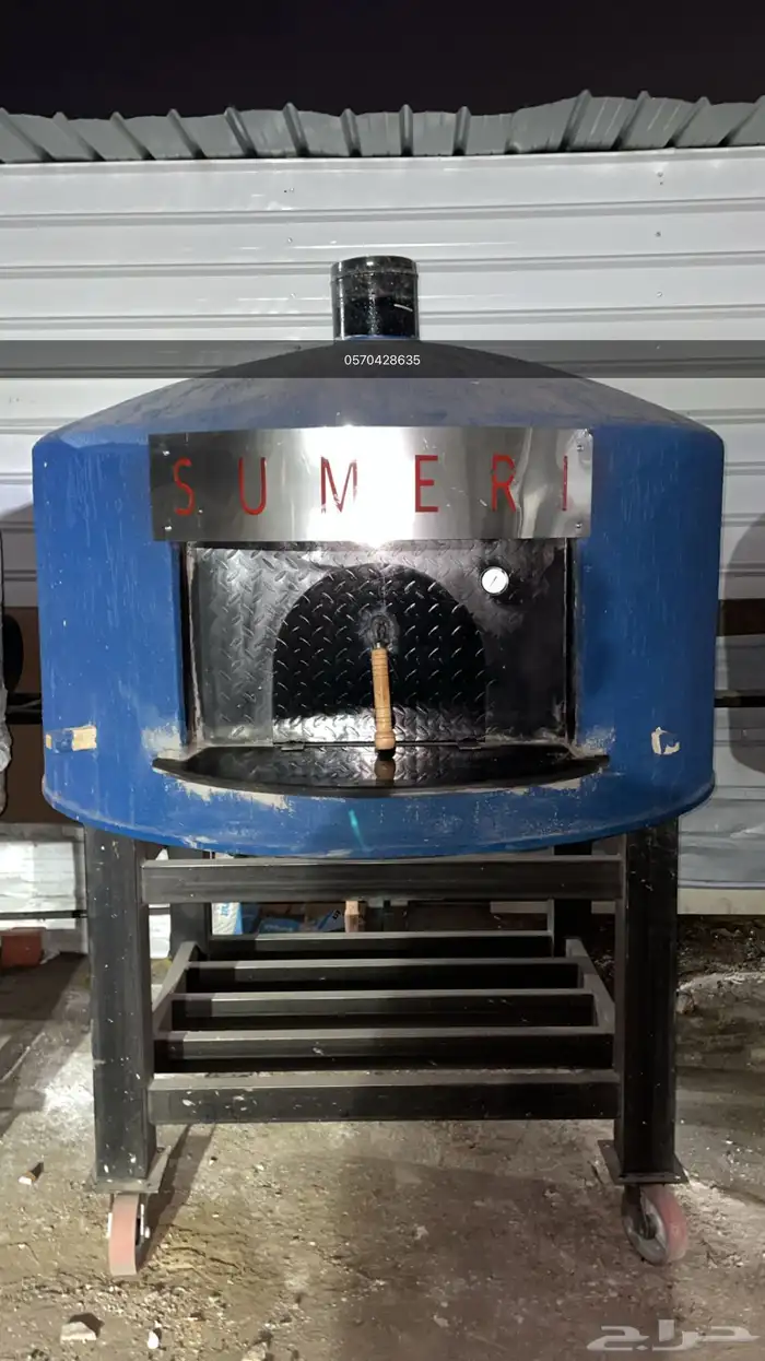 مصنع افران نابولي افران ايطالي متحرك على كفرات افران حديد 3