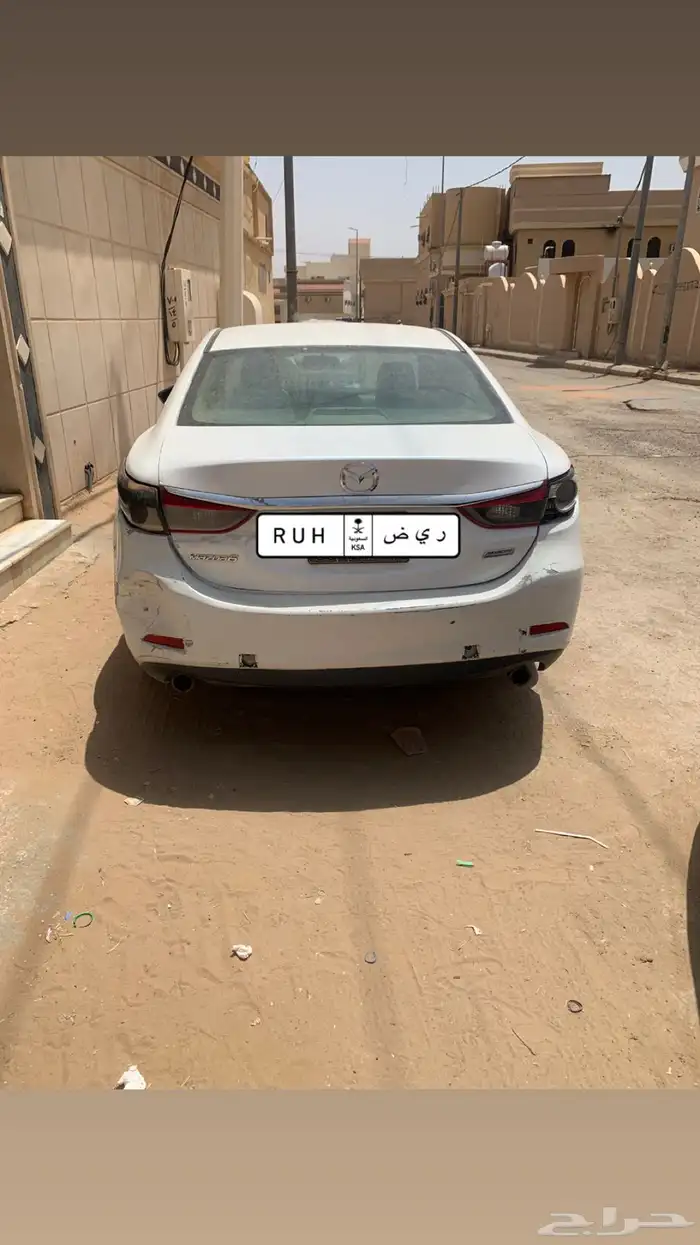 مازدا 6 موديل 2014 ماشيه 400 وزود 0