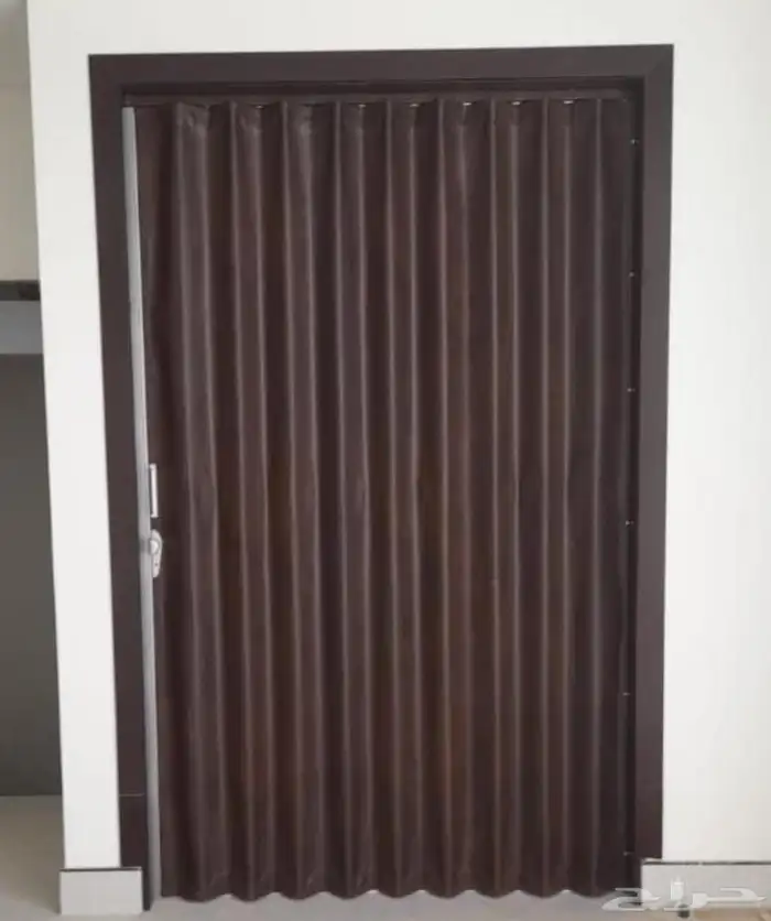 ابواب سحاب جلد وبلاستيك اكرديون سحب أكورديون 2