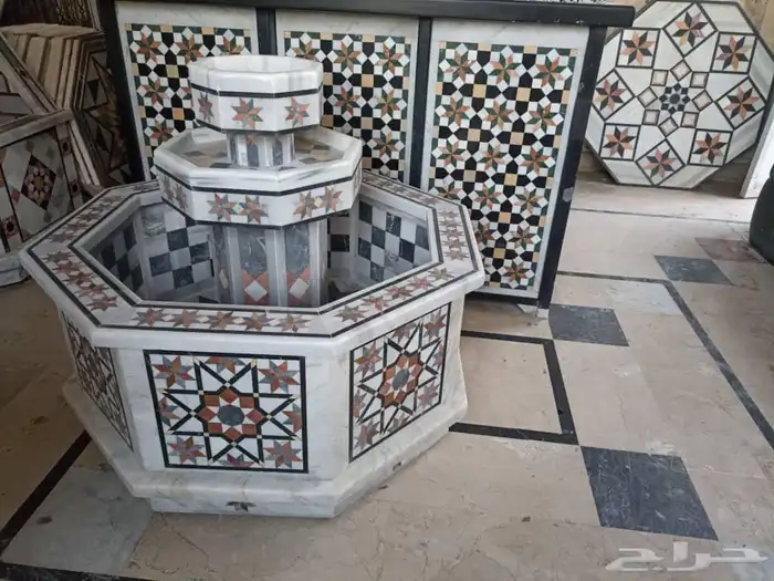 نوافير رخام دمشقيه 1