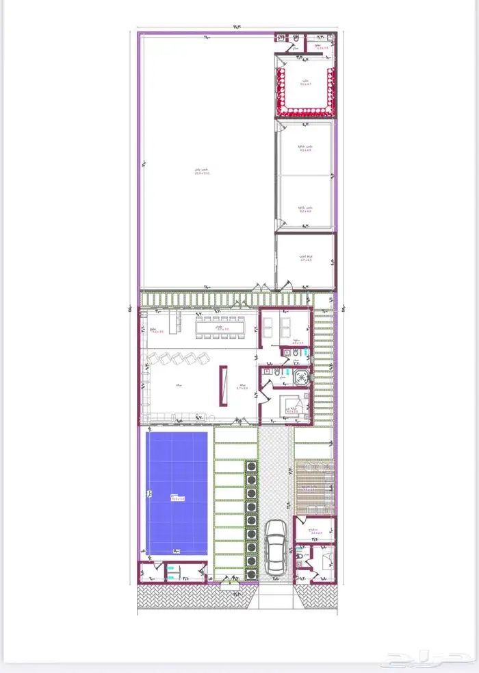 استراحة عظم للبيع ضاحية نمار 0