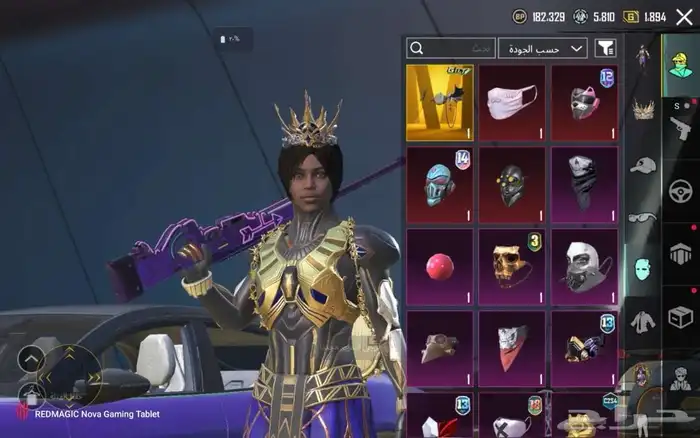 حساب ببجي اسطوري على السوم 14