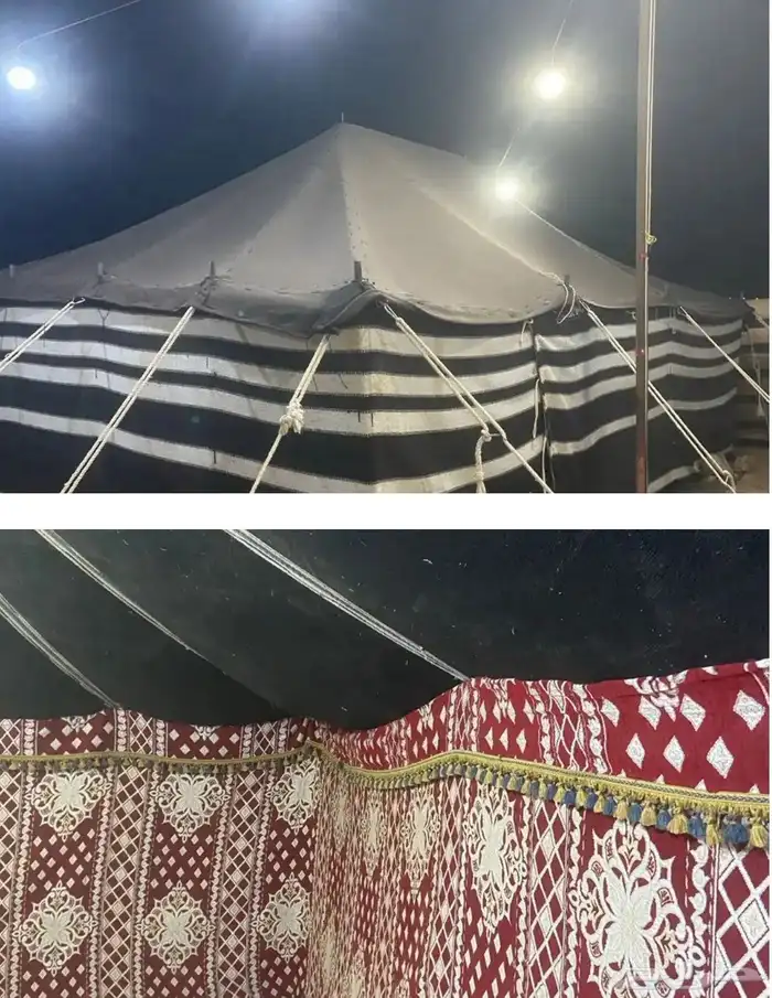 بيت شعر مبطن يحتاج أوتاد فقط 1