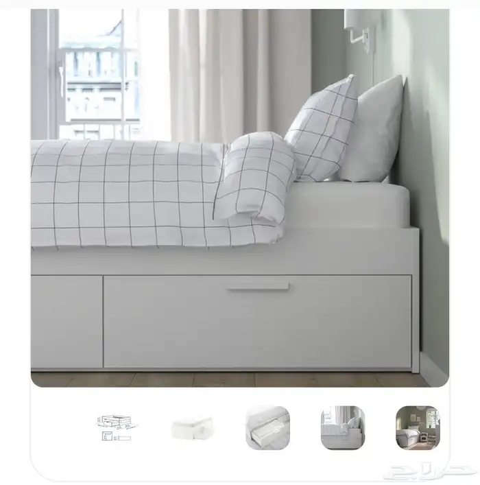 سريرين ايكيا نفر 200 90 2