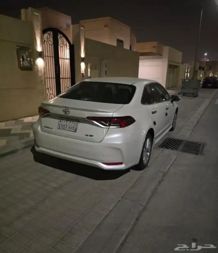 كورلا 2021 الممشى 103 الف وقابل للزياده سليمه 2