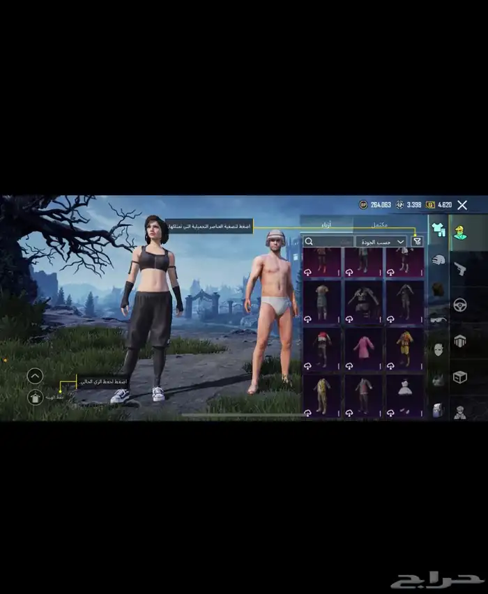 حساب ببجي مستوى 61 للبيع 3