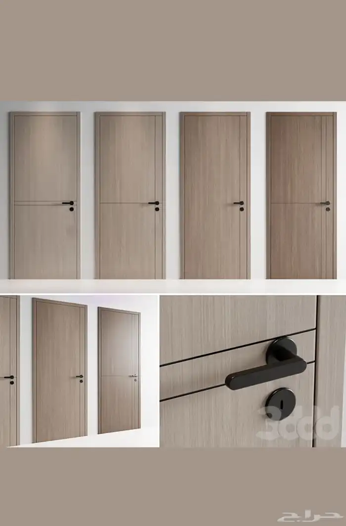 تفصيل ابواب خشب 0