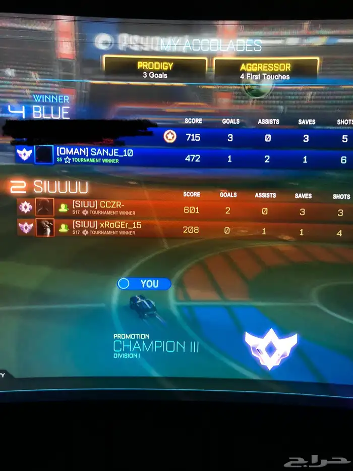 حساب روكت ليق موضل فيه 2v2 جابيون 3 للبيع 20 دولار ستور 0