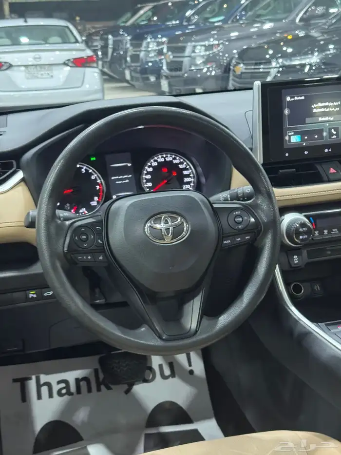 تويوتا راف فور 2024 نص فل - عداد 69 الف كيلو 8