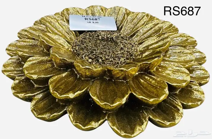 صحون ذهبي  صحون حلا استاند شموع  حامل شموع 3