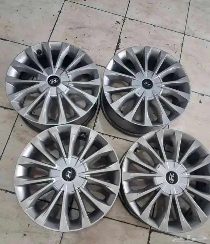 طقم جنوط سوناتا 2015 مقاس 17 أصلي وكالة 0