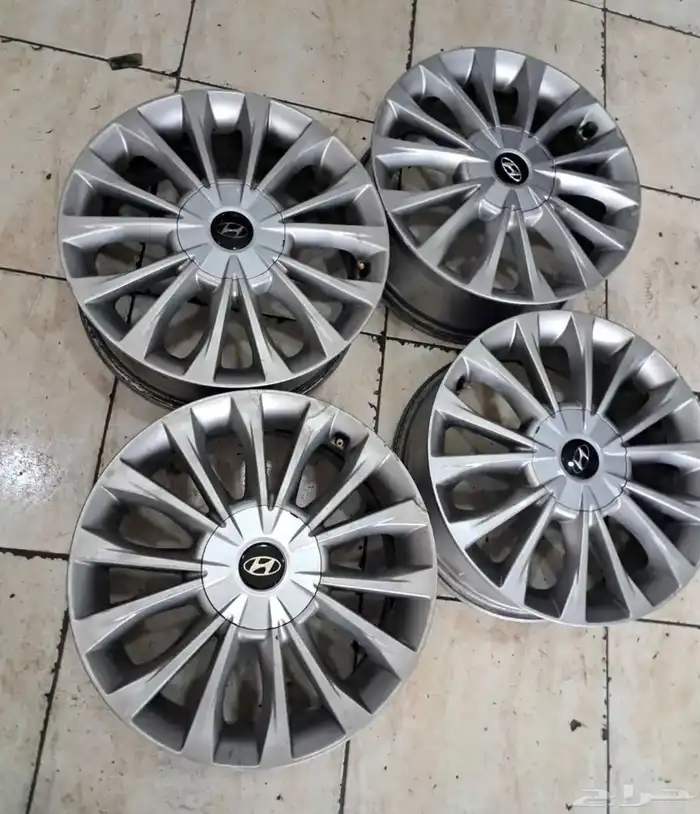 طقم جنوط سوناتا 2015 مقاس 17 أصلي وكالة 1