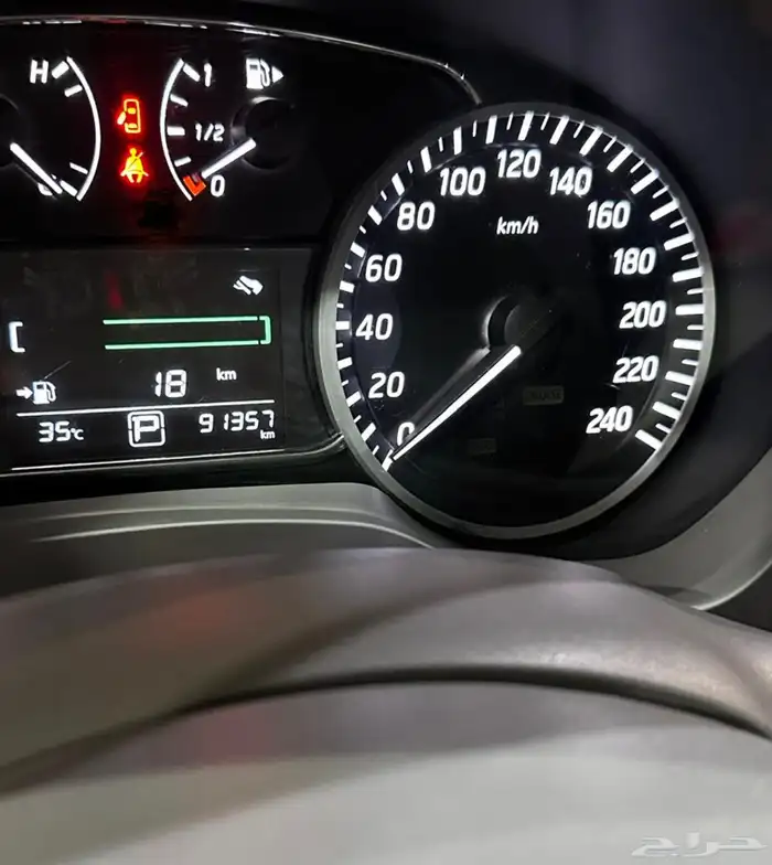 نيسان سنترا موديل 2020 على الشرط 6