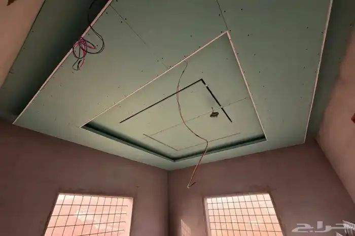 معلم جبس بورد واسمنت بورد تنفيذ ديكورات داخليه 10