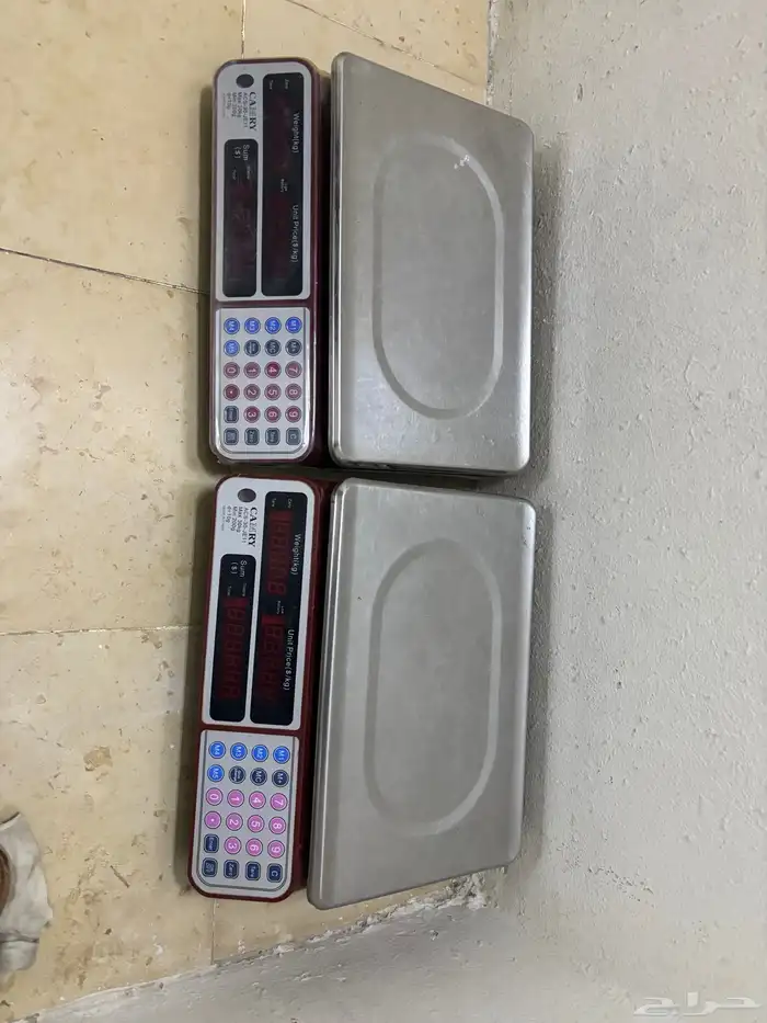 جهاز كاشير محل مع ميزان للخضار والفواكه 1