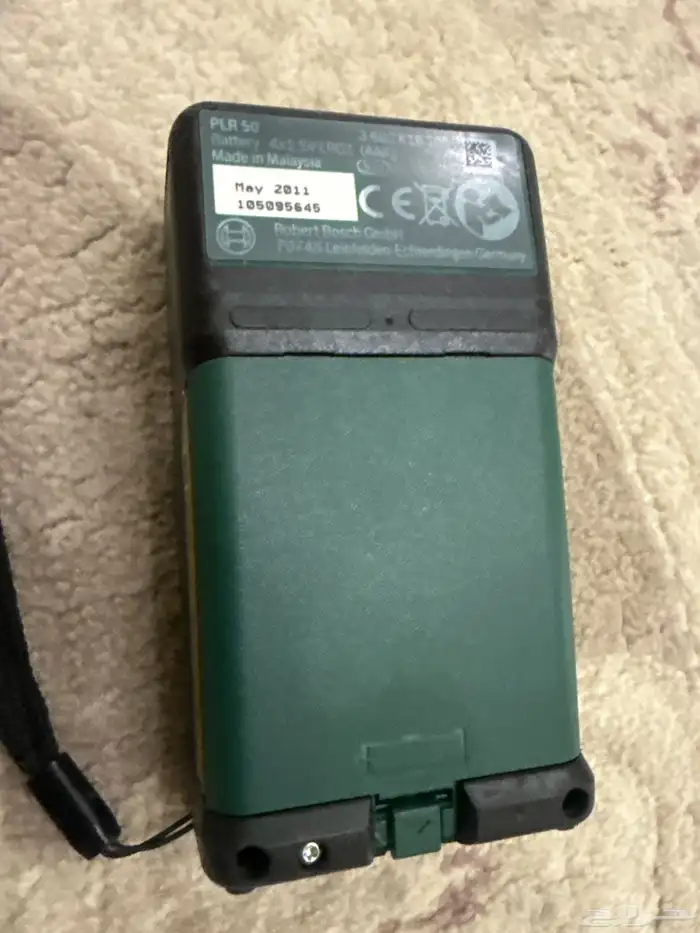 متر ليزر لاسلكي يقيس إلى (50) متر بالأشعة الحمراء الليزر 3