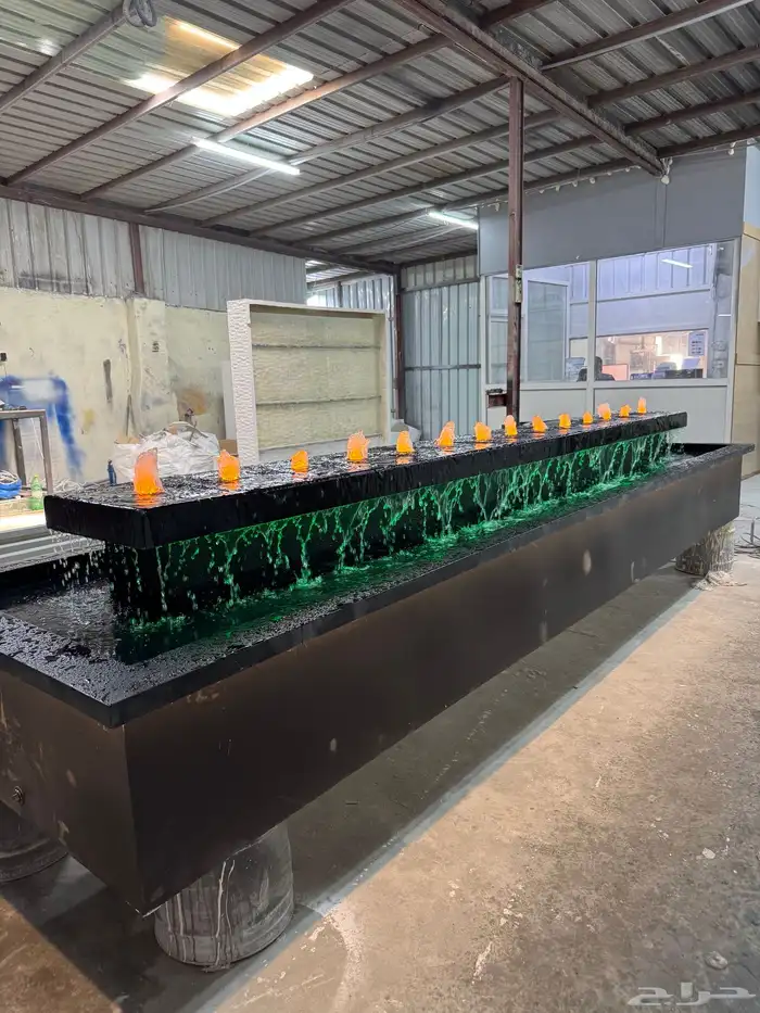 شلالات ونوافير فايبر 2