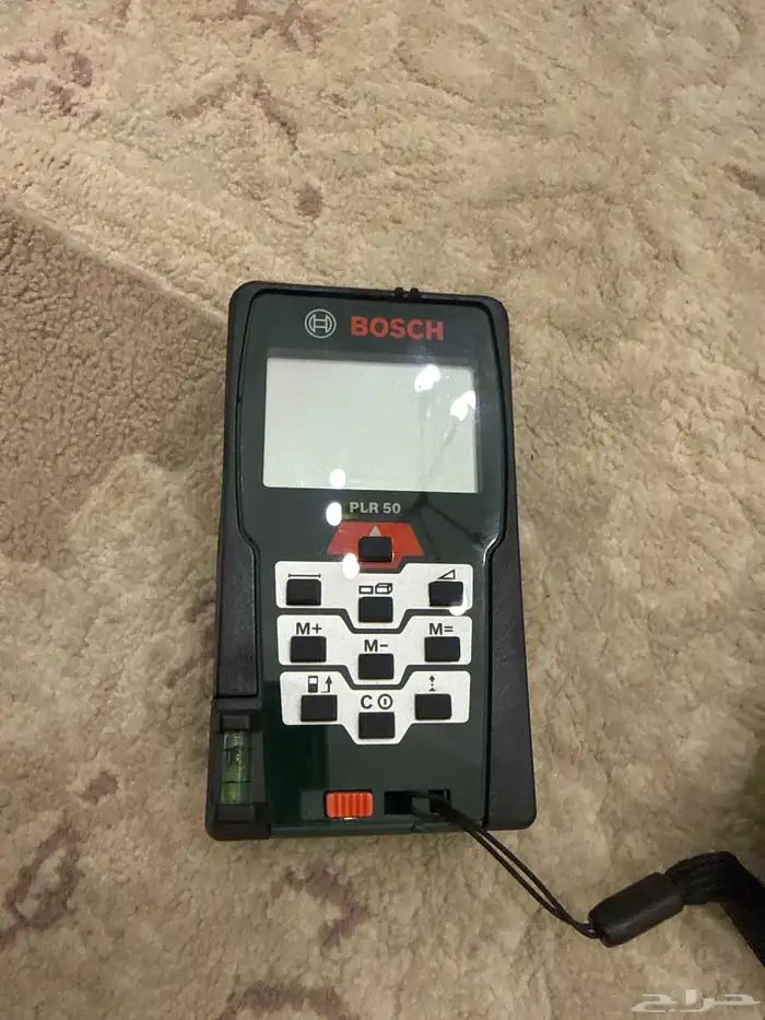 متر ليزر لاسلكي يقيس إلى (50) متر بالأشعة الحمراء الليزر 1