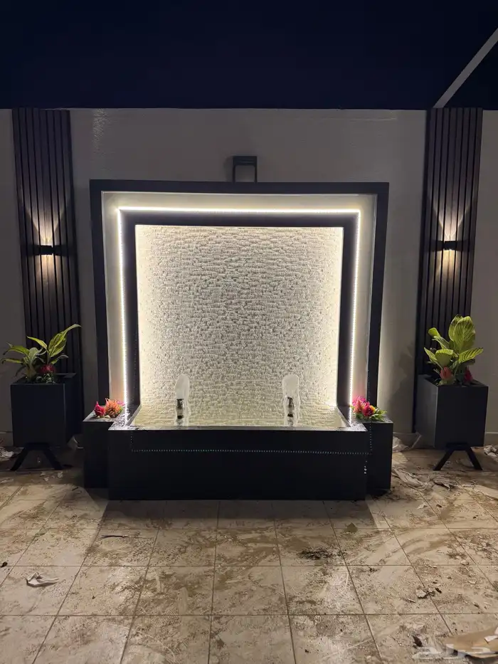 شلالات ونوافير فايبر 1