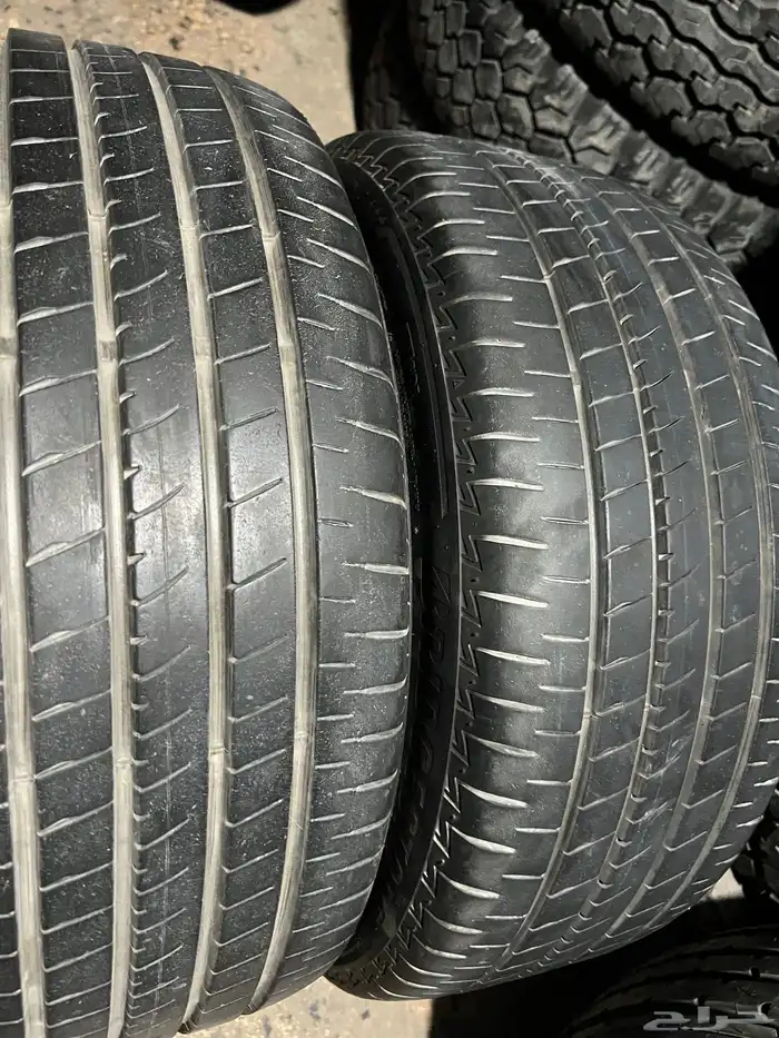 كفرات برجستون ياباني مقاس 235 45 18 كامري 2