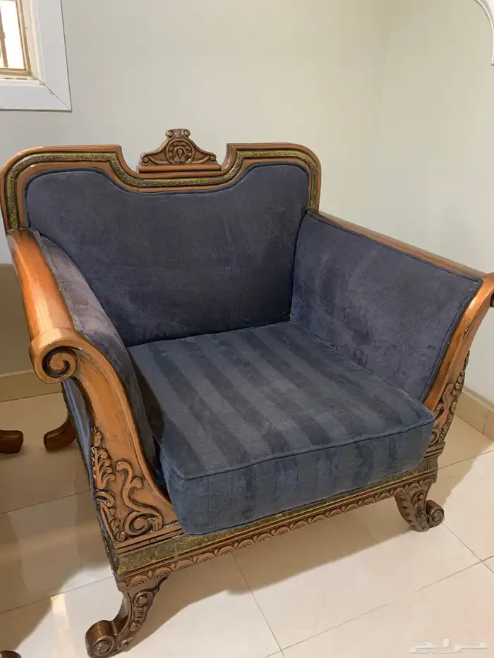 أربع كنبات خشب تركي اصلي 0