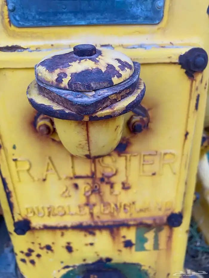 ماكينة ري قديمه تراثيه 3