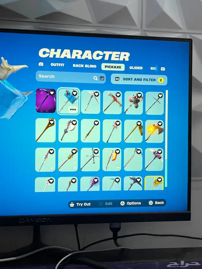 حساب فورت سوني نادر مضلت ماكو و سيزن تو 10