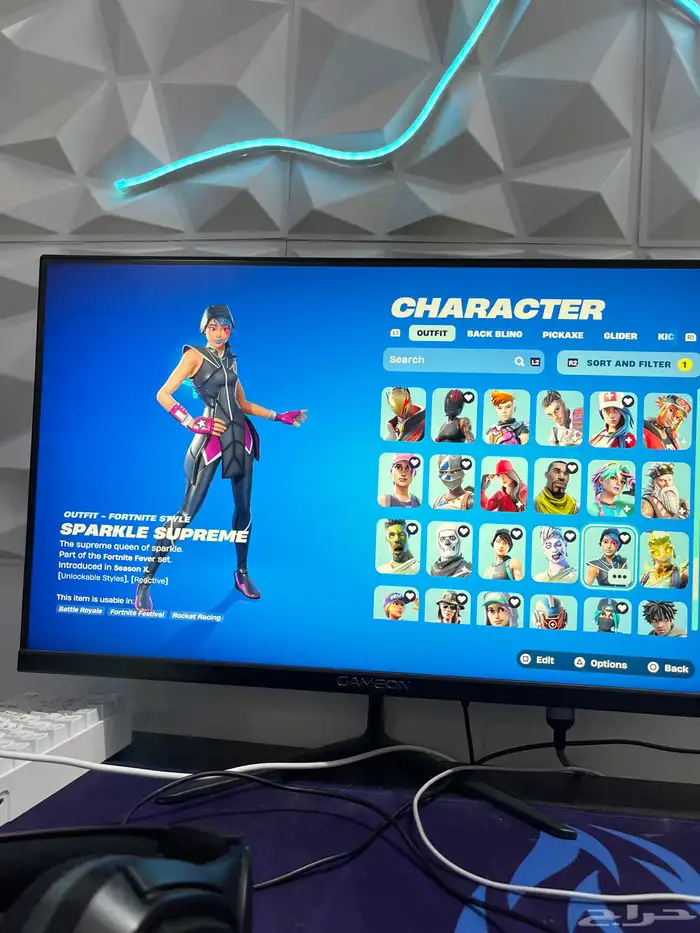 حساب فورت سوني نادر مضلت ماكو و سيزن تو 7