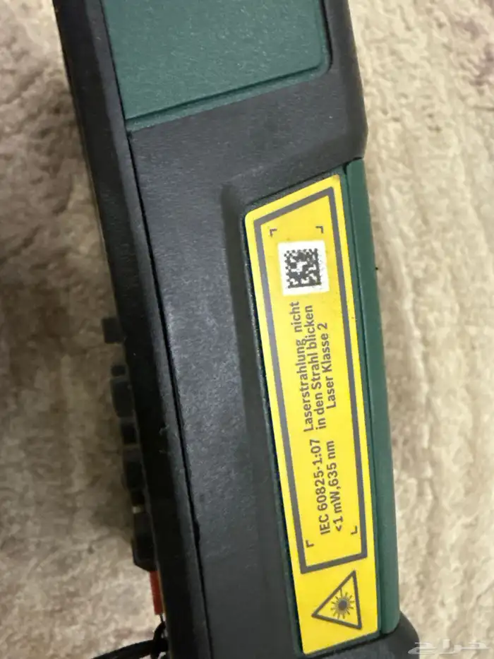 متر ليزر لاسلكي يقيس إلى (50) متر بالأشعة الحمراء الليزر 4