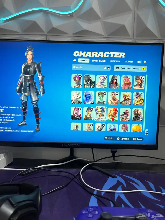 حساب فورت سوني نادر مضلت ماكو و سيزن تو 6