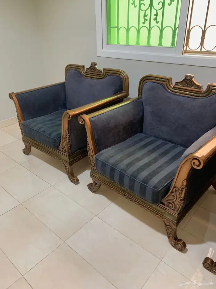 أربع كنبات خشب تركي اصلي 2