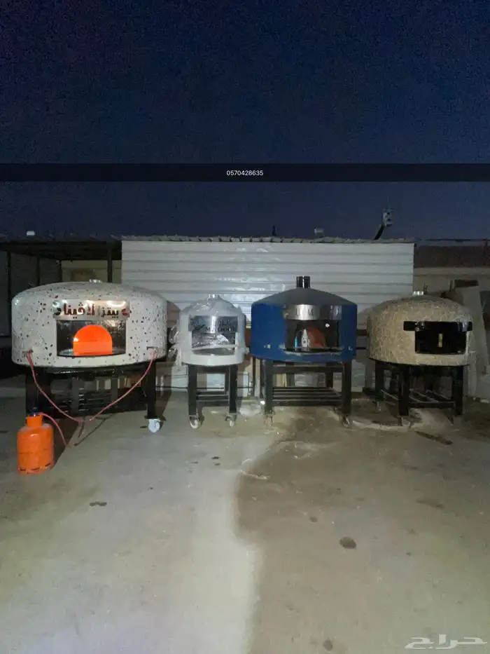 مصنع افران نابولي افران ايطالي متحرك على كفرات افران حديد 7