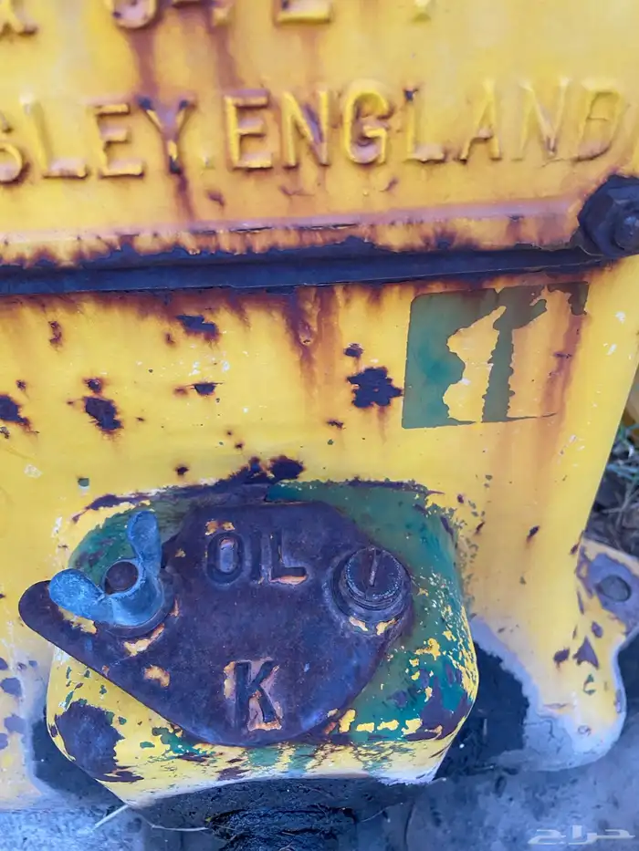 ماكينة ري قديمه تراثيه 5