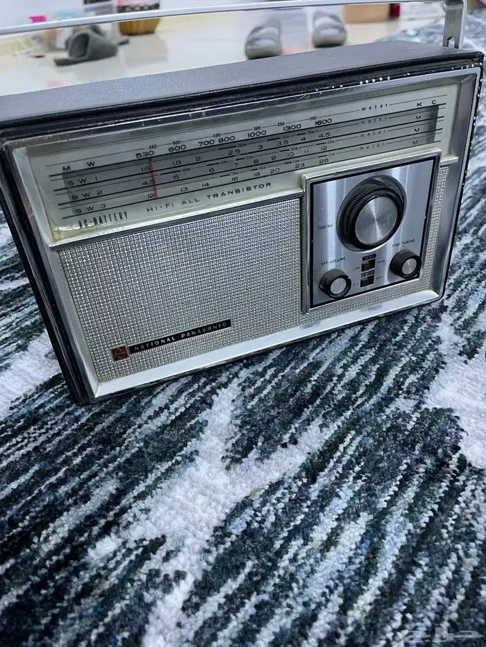 راديو باناسونيك اثري Vintage National 1966 4