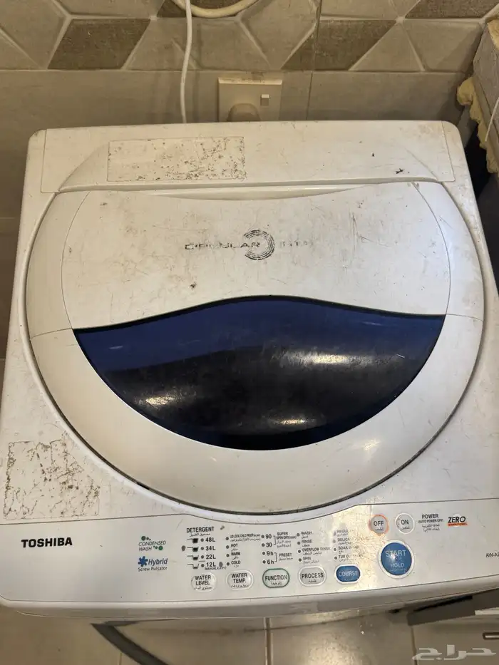 غساله شركه توشيبا للبيع ب 600 0